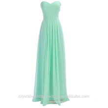 Großhandel Günstige Brautjungfer Kleider Long 2016 Chiffon Abendkleid mit Pleats Frauen Prom Kleider LBL72